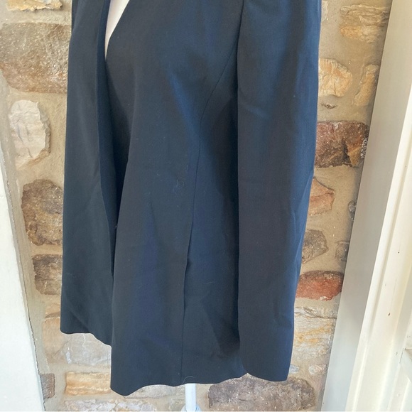 MaxMara Virgin Wool Single Breasted Open Blazer Jacket Womens 6 - Picture 7 of 13